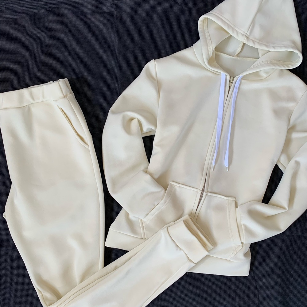 Ivory Jogger Set